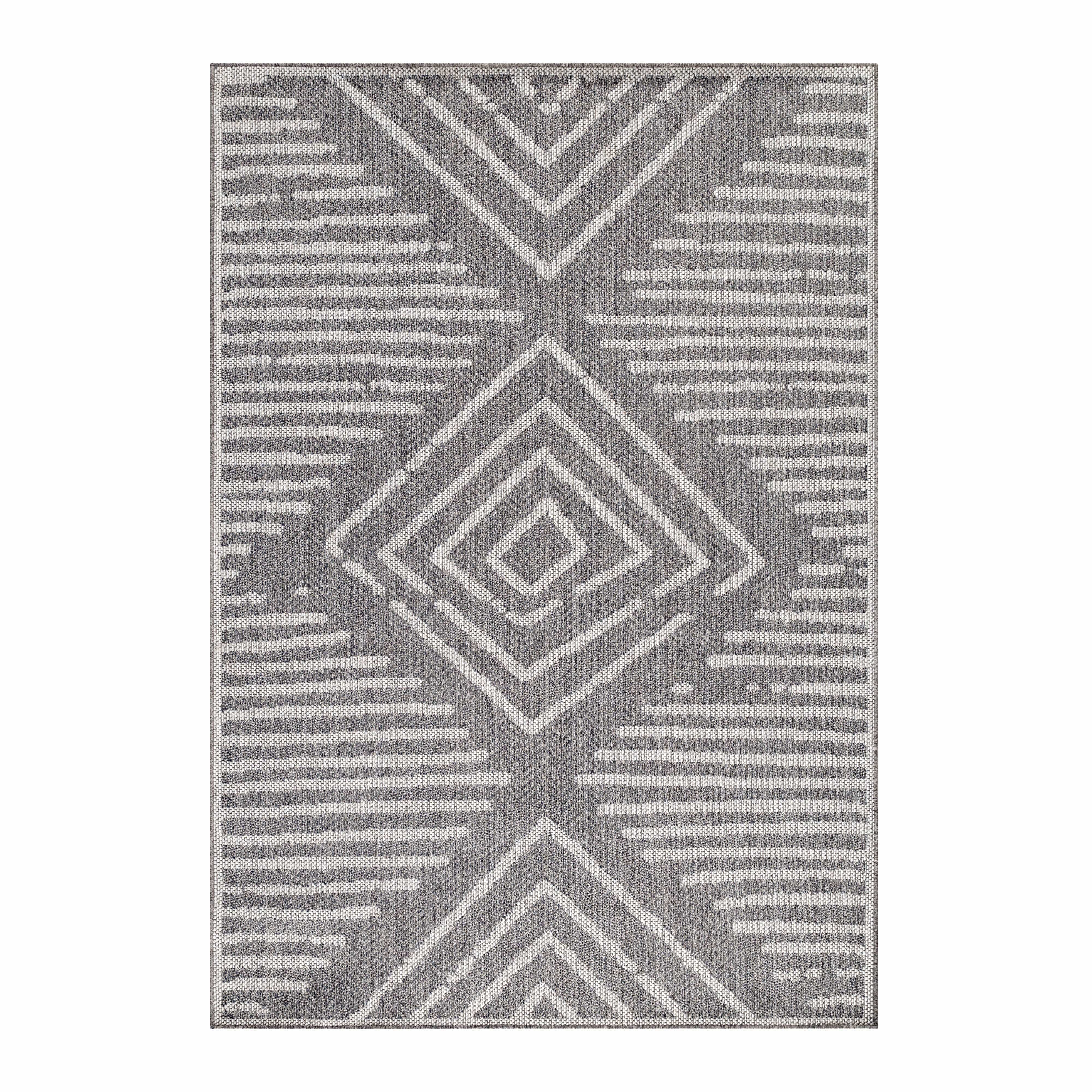 Passatoia Aruba 4902 Striped Grigio & AYYTPCH-ARUBA4902GREY-TRAVERSA