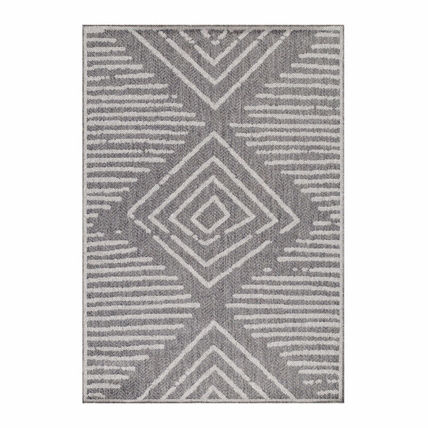 Passatoia Aruba 4902 Striped Grigio & AYYTPCH-ARUBA4902GREY-TRAVERSA