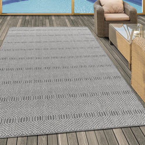 Passatoia Aruba 4903 Boho Design Grigio (1)