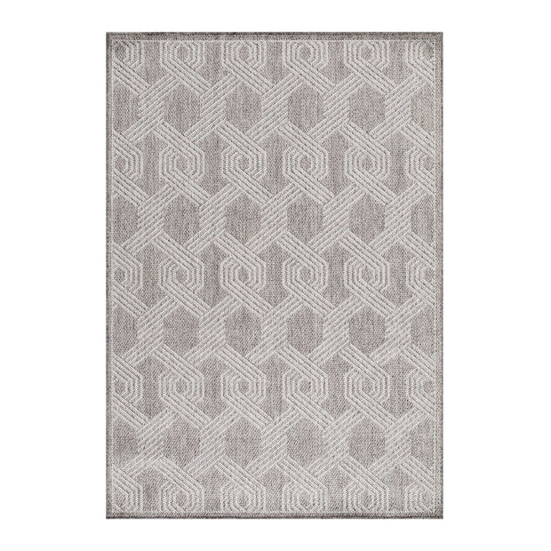Passatoia Aruba 4904 Geometric Grigio & AYYTPCH-ARUBA4904GREY-TRAVERSA