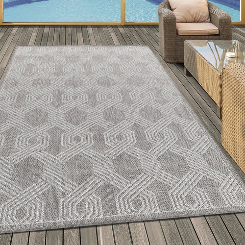 Passatoia Aruba 4904 Geometric Grigio (1)