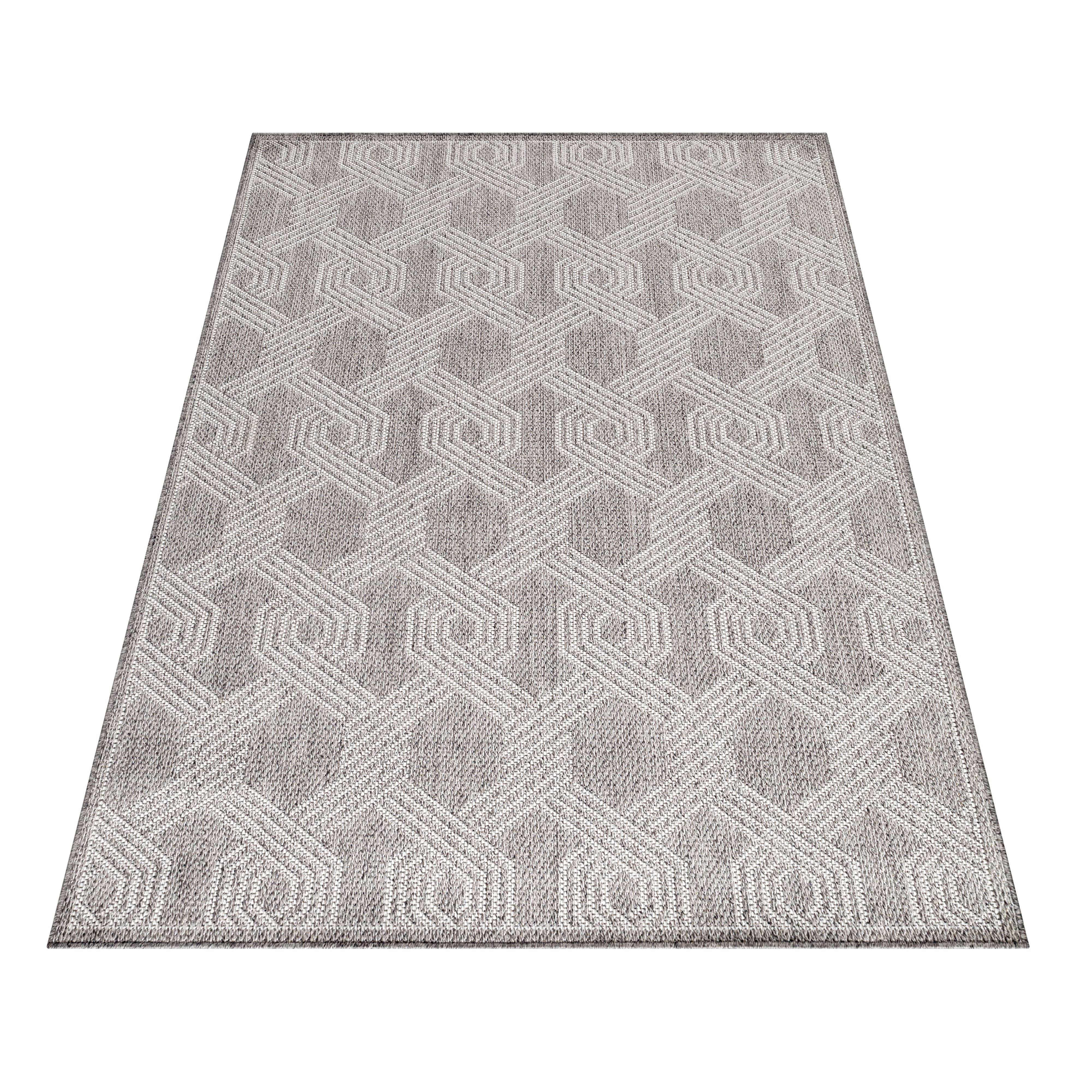 Passatoia Aruba 4904 Geometric Grigio (2)