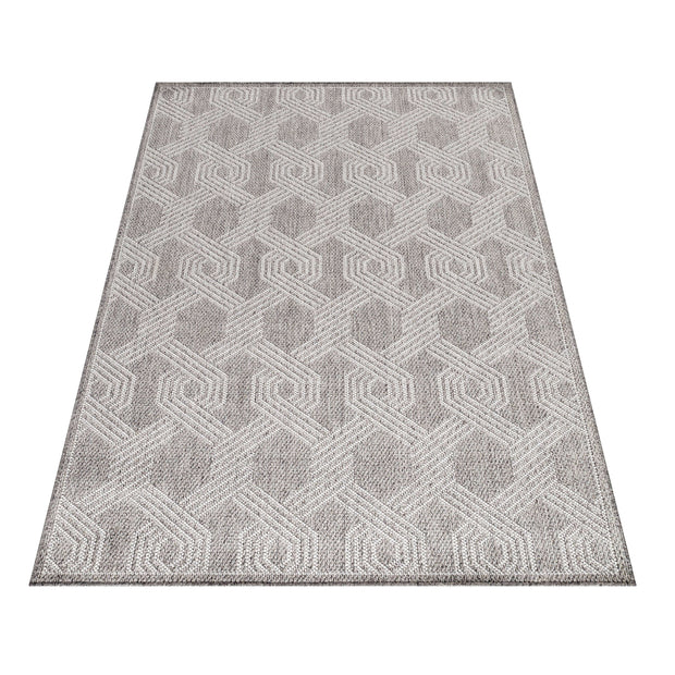 Passatoia Aruba 4904 Geometric Grigio (2)