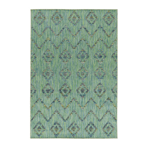 Passatoia Bahama 5152 Boho Design Verde & AYYTPCH-BAHAMA5152GREEN-TRAVERSA