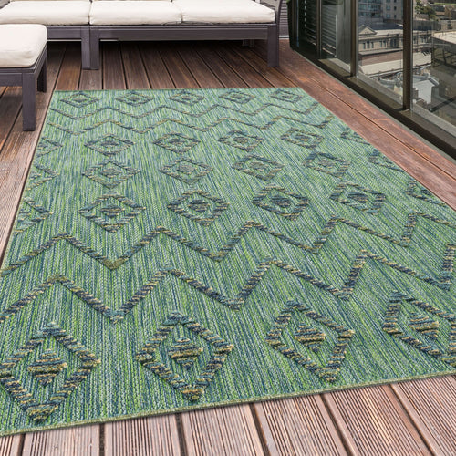 Passatoia Bahama 5152 Boho Design Verde (1)