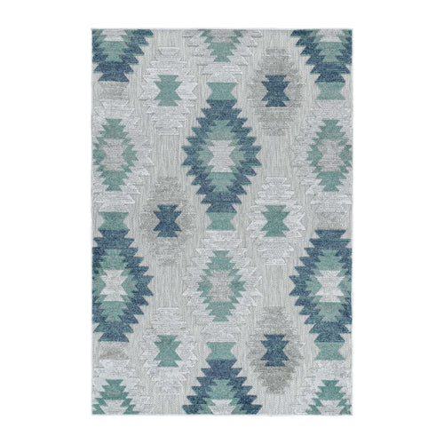 Passatoia Bahama 5153 Berber Design Blu & AYYTPCH-BAHAMA5153BLUE-TRAVERSA