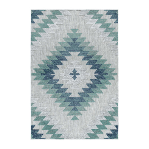 Passatoia Bahama 5154 Geometric Blu & AYYTPCH-BAHAMA5154BLUE-TRAVERSA