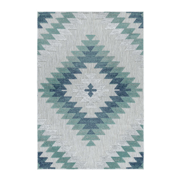 Passatoia Bahama 5154 Geometric Blu & AYYTPCH-BAHAMA5154BLUE-TRAVERSA