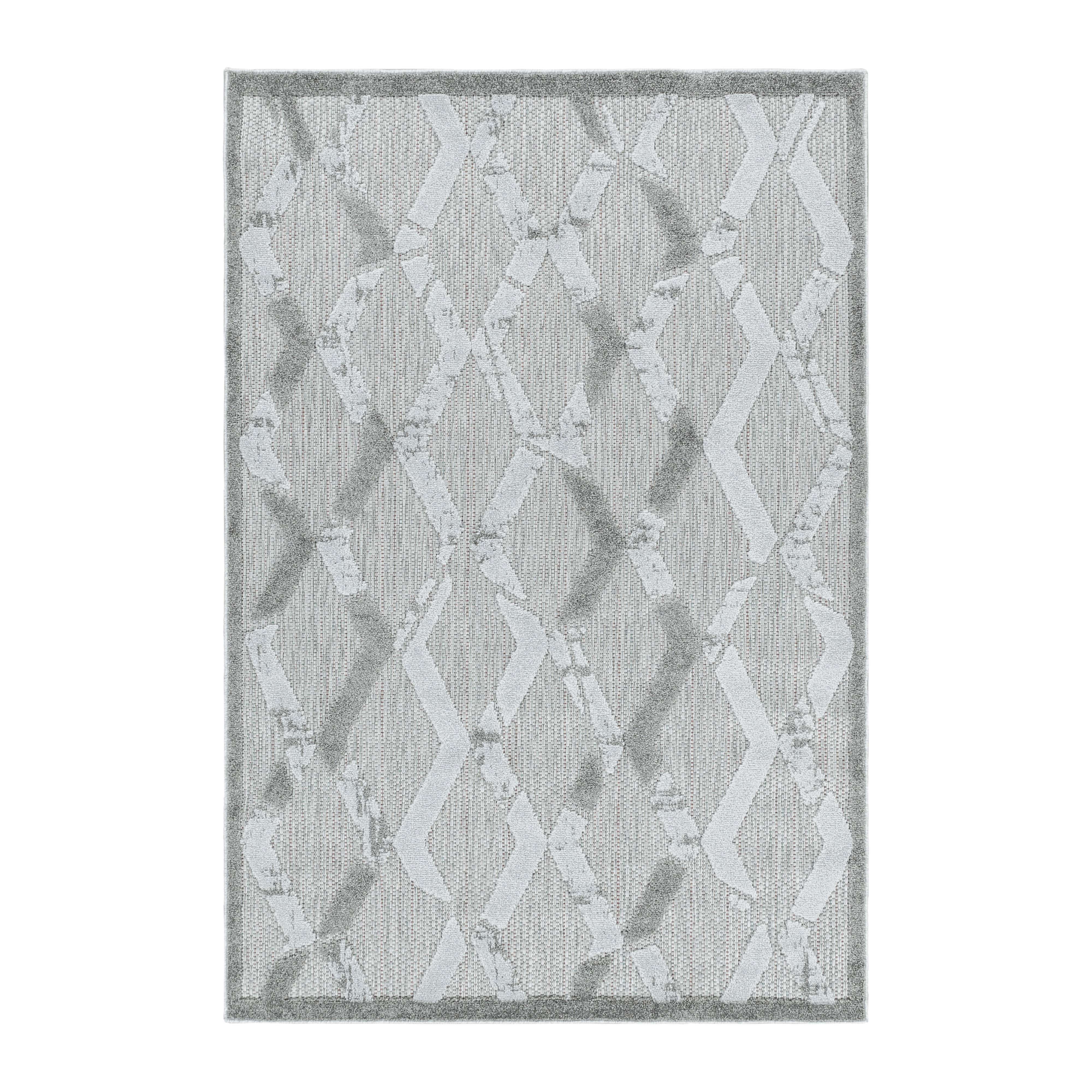 Passatoia Bahama 5158 Boho Design Grigio & AYYTPCH-BAHAMA5158GREY-TRAVERSA