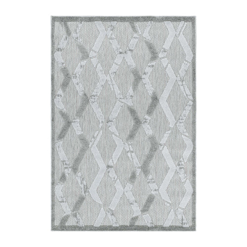 Passatoia Bahama 5158 Boho Design Grigio & AYYTPCH-BAHAMA5158GREY-TRAVERSA