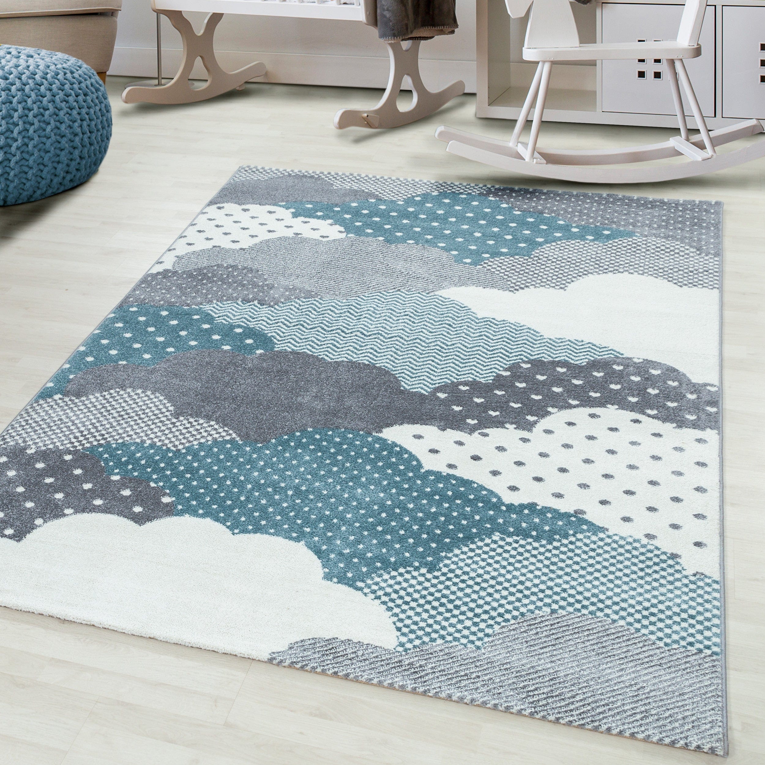Passatoia Bambi 820 Clouds Blu (1)