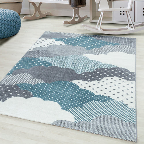 Passatoia Bambi 820 Clouds Blu (1)