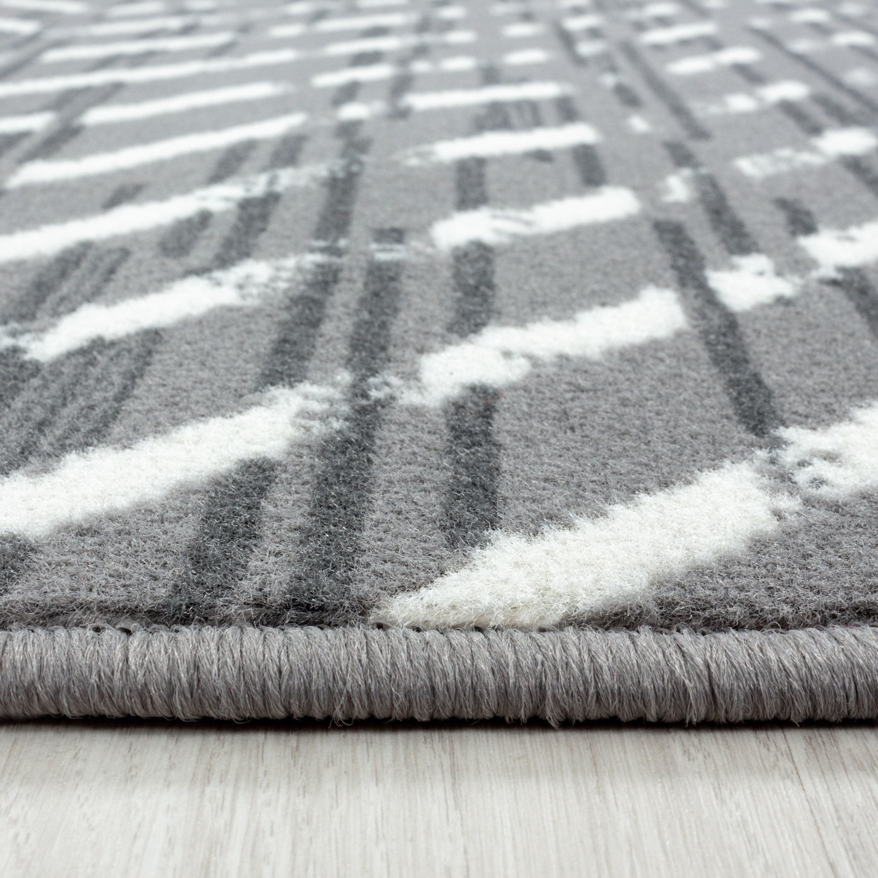 Passatoia Base 2810 Geometric Grigio (1)