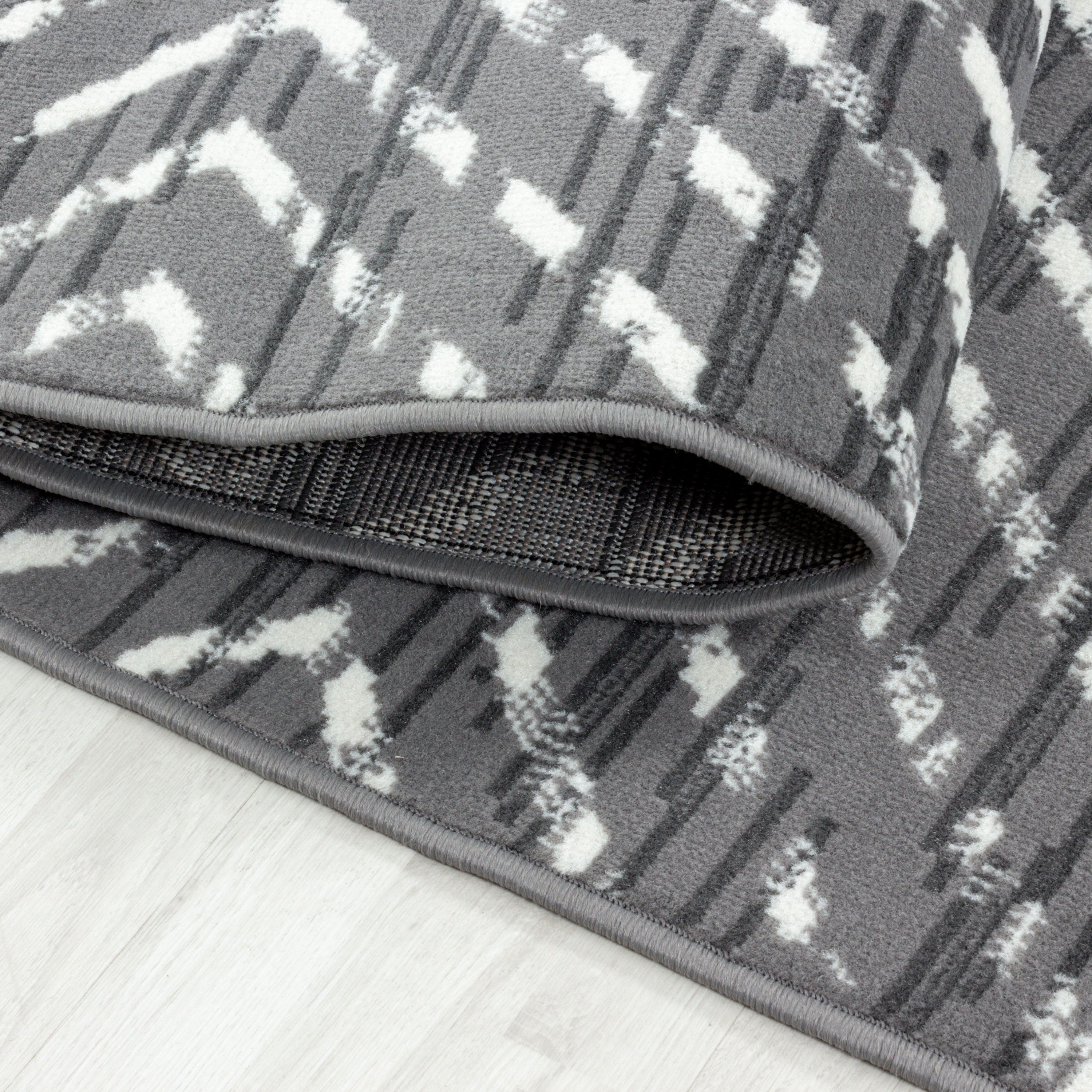Passatoia Base 2810 Geometric Grigio (2)