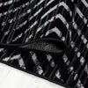Passatoia Base 2810 Geometric Nero (2)