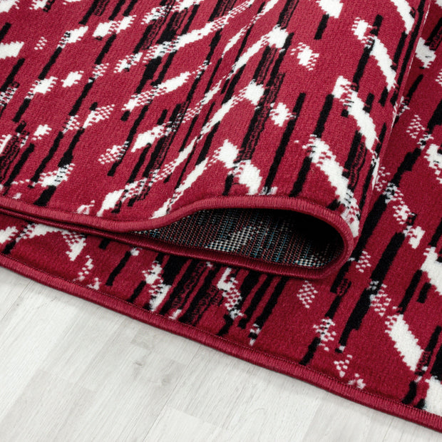 Passatoia Base 2810 Geometric Rosso (2)