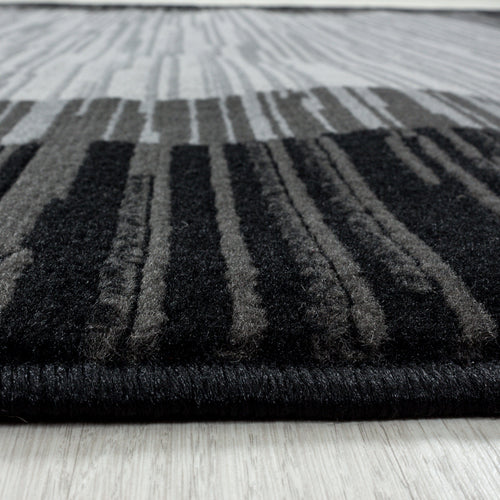 Passatoia Base 2820 Geometric Nero (1)