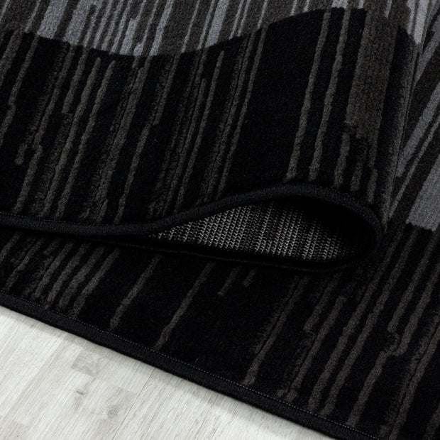 Passatoia Base 2820 Geometric Nero (2)