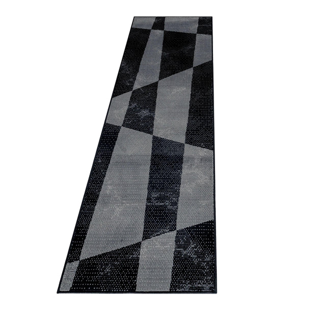 Passatoia Base 2830 Geometric Nero & AYYTPCH-BASE2830BLACK-TRAVERSA