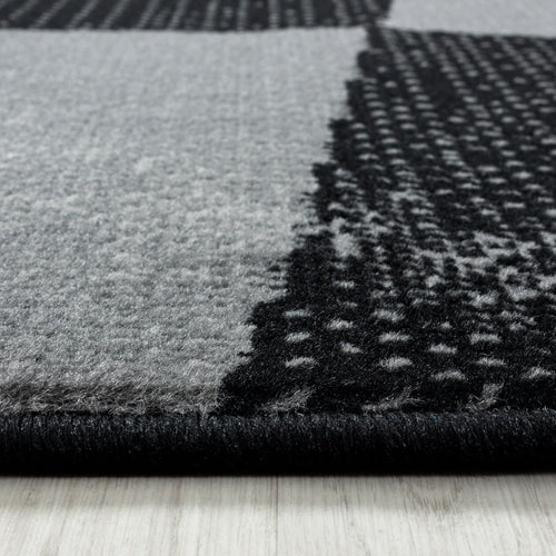 Passatoia Base 2830 Geometric Nero (1)