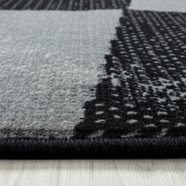 Passatoia Base 2830 Geometric Nero (1)