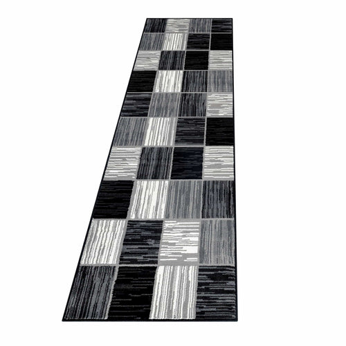 Passatoia Base 2840 Geometric Nero & AYYTPCH-BASE2840BLACK-TRAVERSA