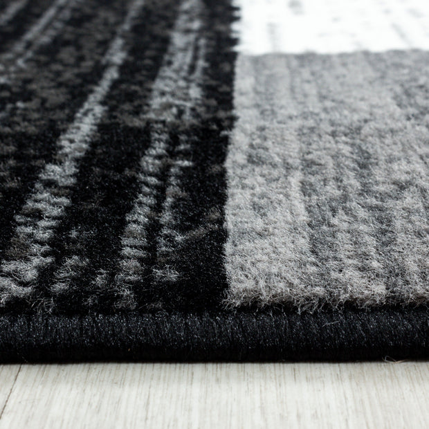 Passatoia Base 2850 Geometric Nero (1)