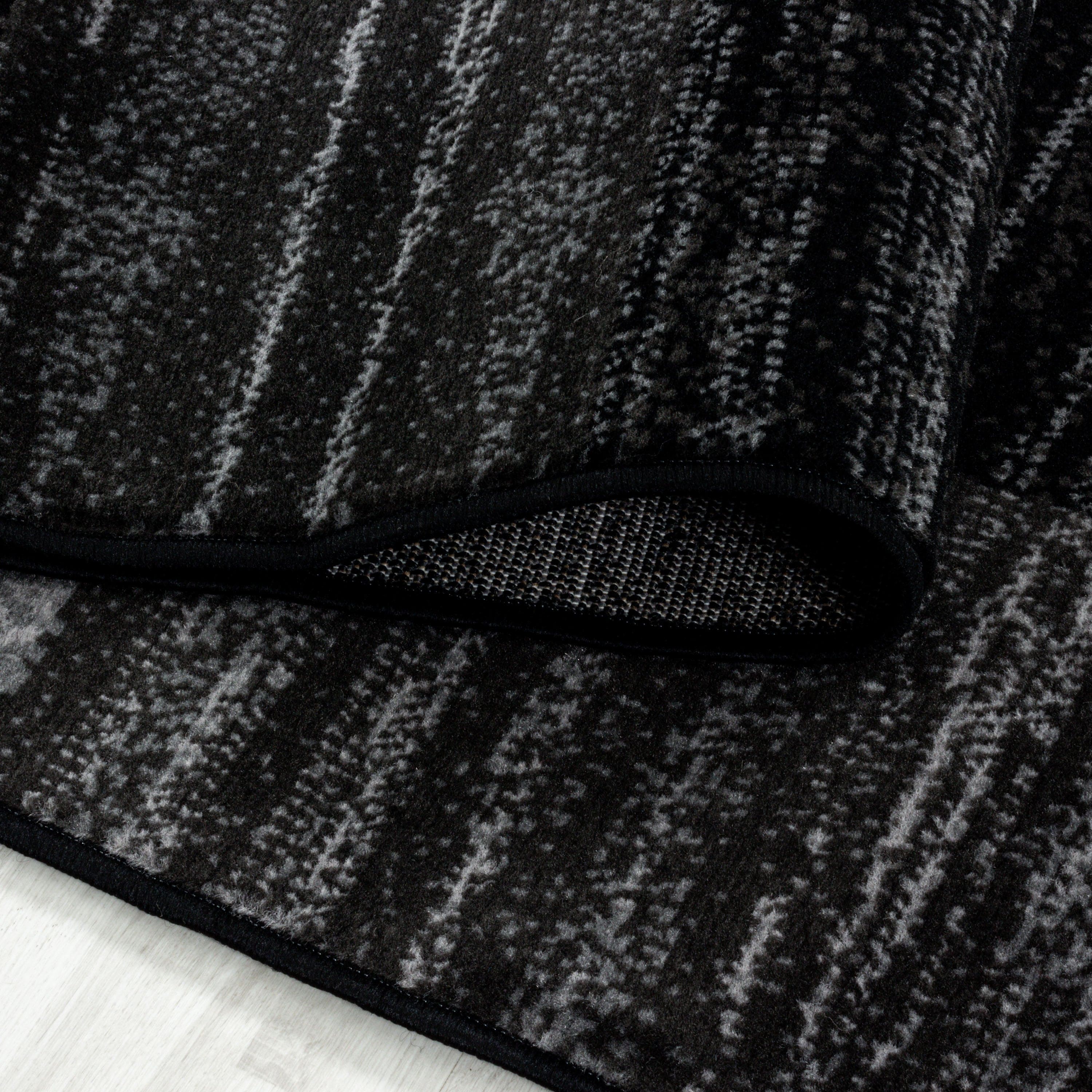 Passatoia Base 2850 Geometric Nero (2)