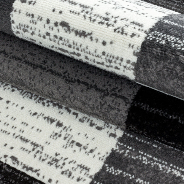 Passatoia Base 2850 Geometric Nero (3)
