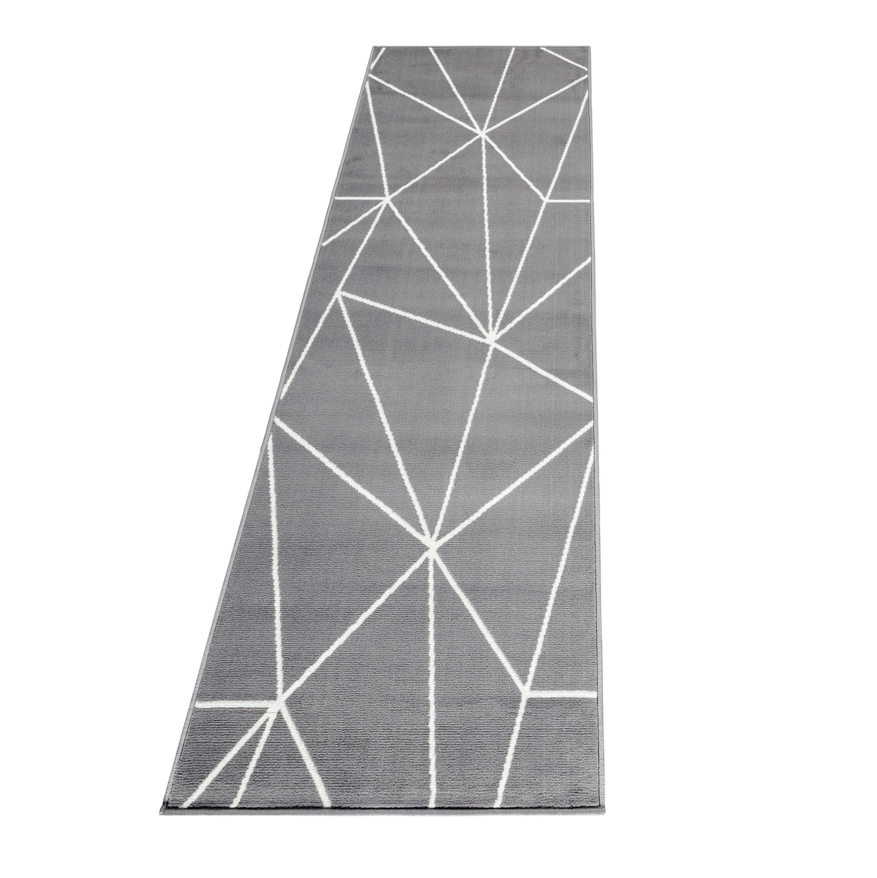 Passatoia Base 2860 Geometric Grigio & AYYTPCH-BASE2860GREY-TRAVERSA