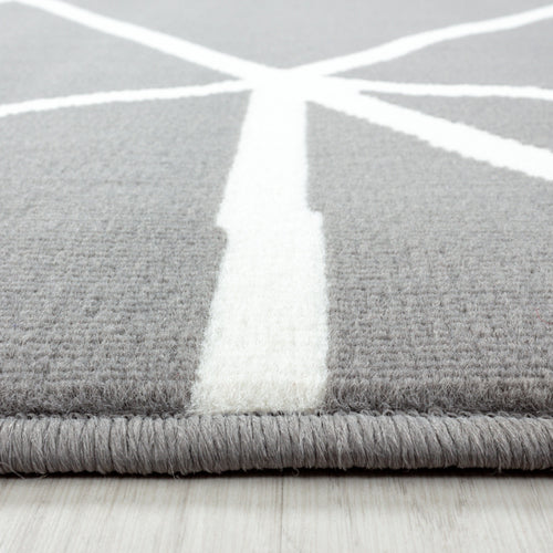 Passatoia Base 2860 Geometric Grigio (1)