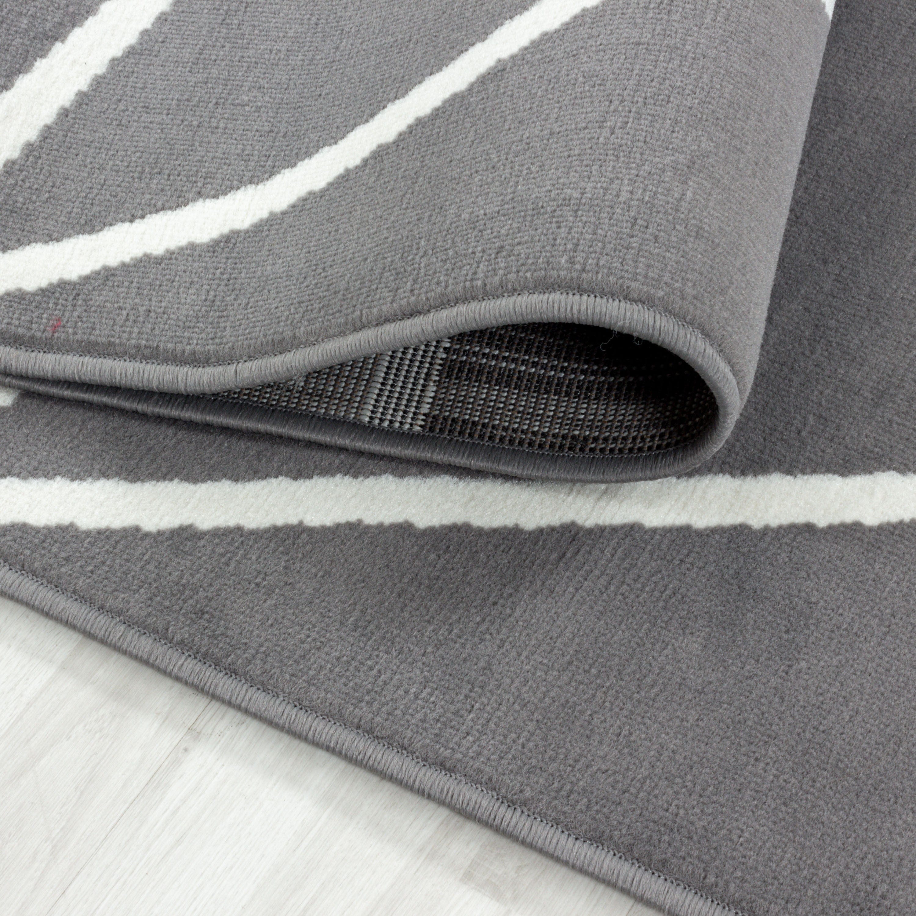 Passatoia Base 2860 Geometric Grigio (2)