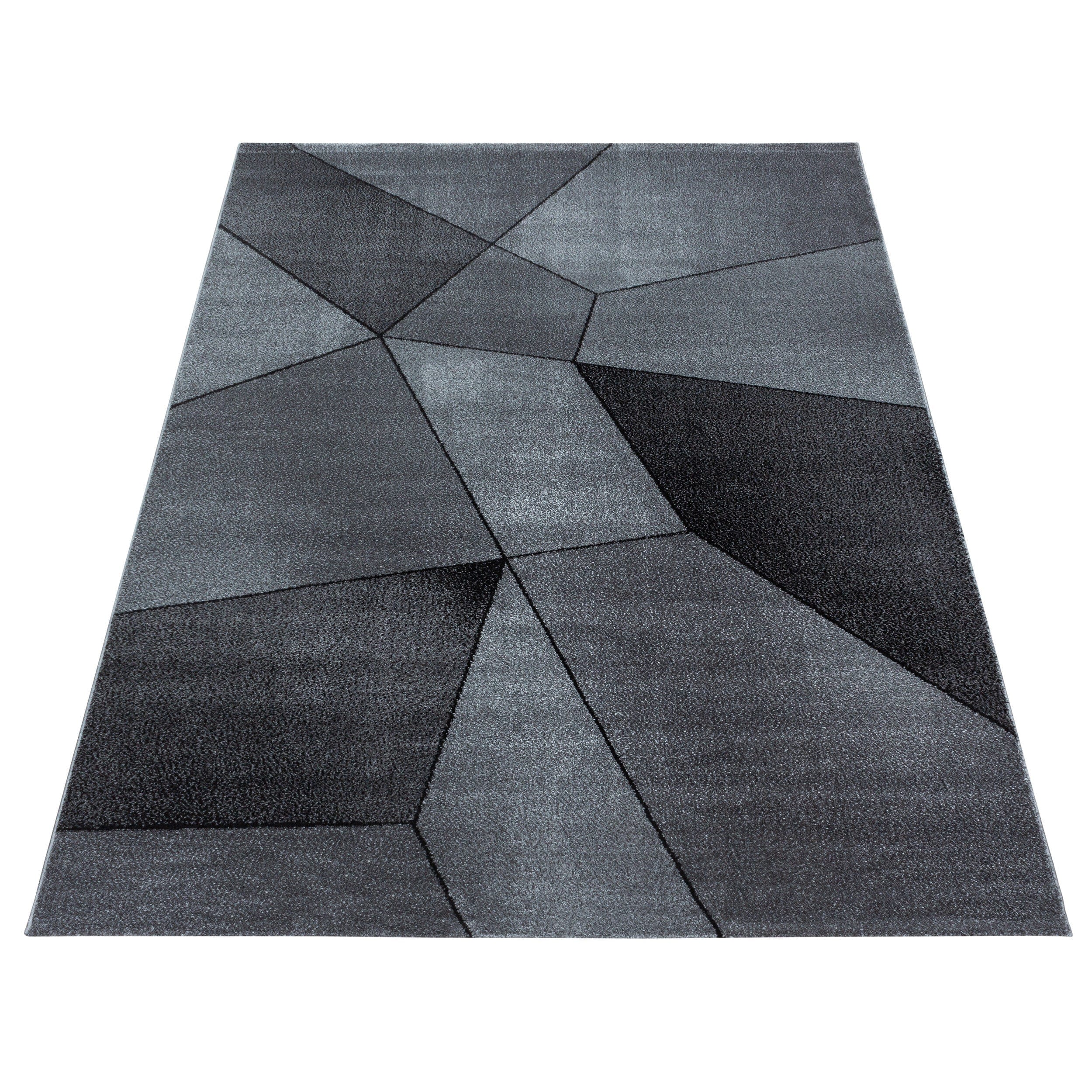 Ayyildiz Teppiche Passatoia Beta 1120 Geometric Grigio
