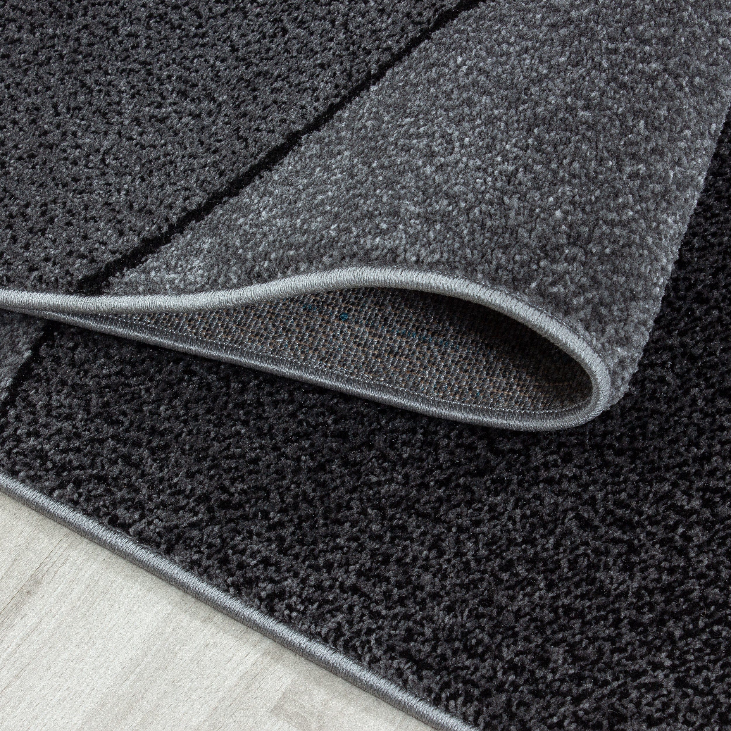 Ayyildiz Teppiche Passatoia Beta 1120 Geometric Grigio