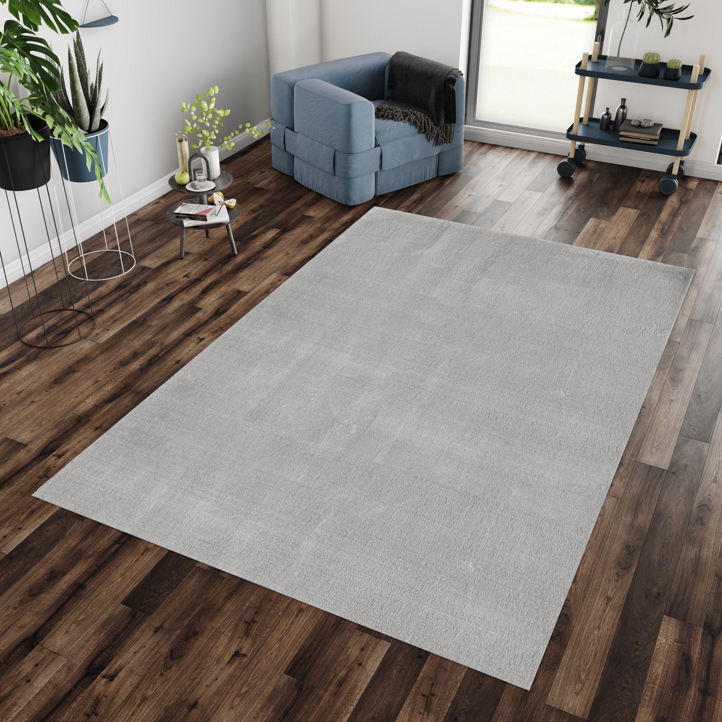 Passatoia Catwalk 2600 Unicolor Argento (1)
