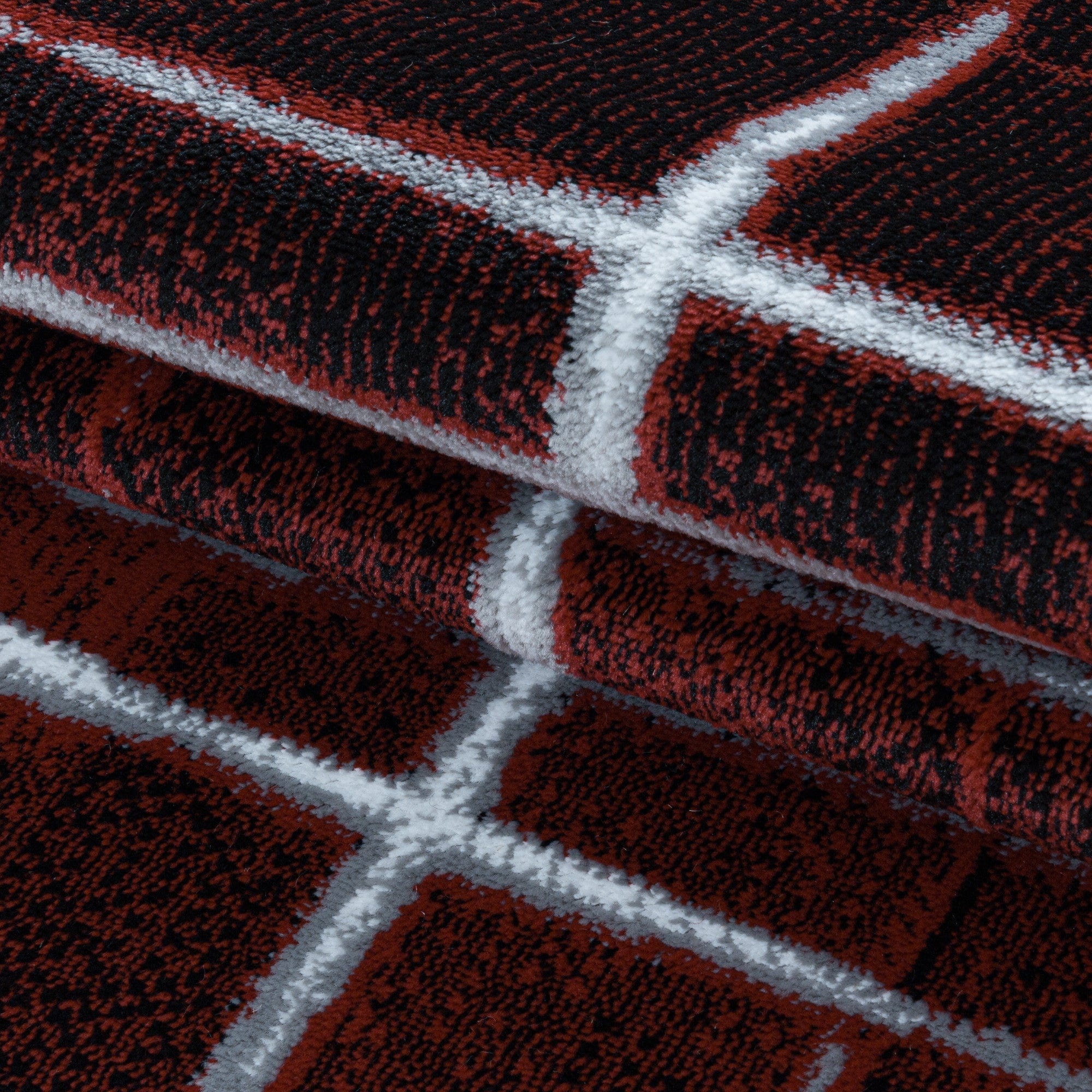 Passatoia Costa 3521 Striped Rosso (3)