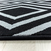 Passatoia Costa 3525 Geometric Nero (1)