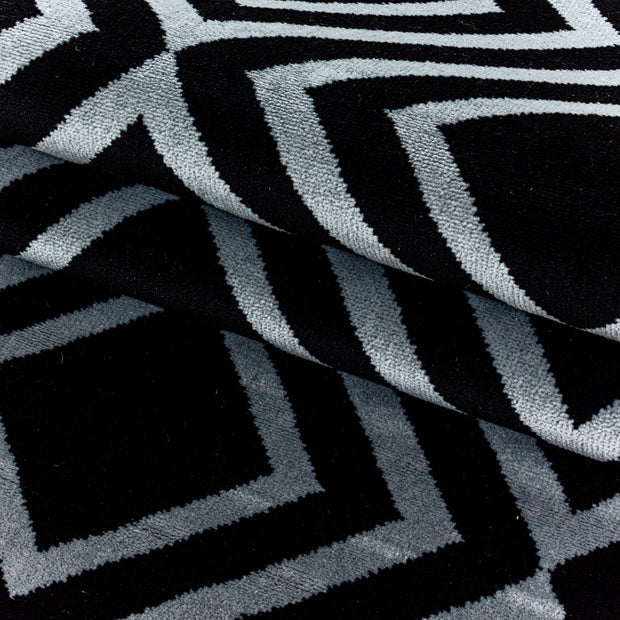 Passatoia Costa 3525 Geometric Nero (3)