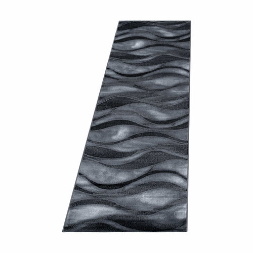 Passatoia Costa 3528 Waves Nero & AYYTPCH-COSTA3528BLACK-TRAVERSA