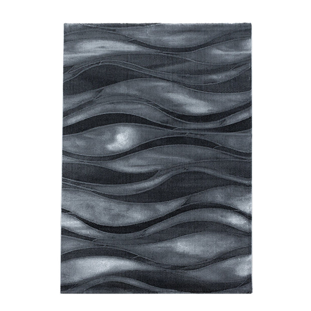 Ayyildiz Teppiche Passatoia Costa 3528 Waves Nero