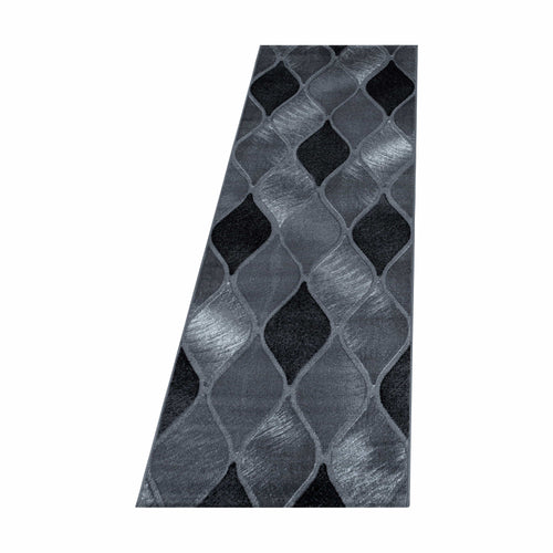 Passatoia Costa 3530 Geometric Nero & AYYTPCH-COSTA3530BLACK-TRAVERSA