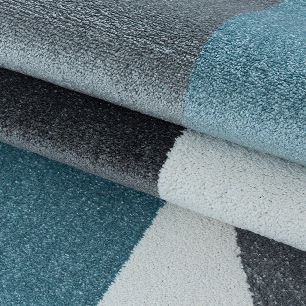 Passatoia Efor 3711 Geometric Blu (2)