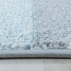 Passatoia Efor 3712 Abstract Checkered Blu (1)