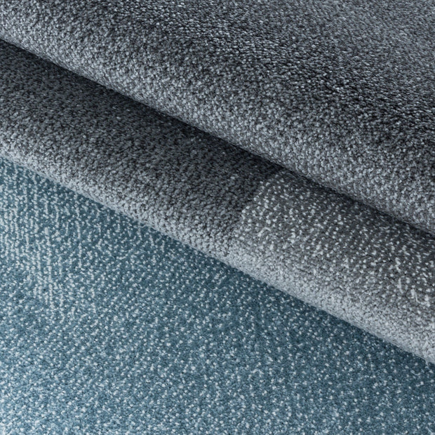Passatoia Efor 3712 Abstract Checkered Blu (2)