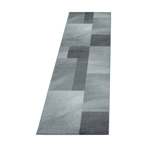 Passatoia Efor 3712 Abstract Checkered Grigio & AYYTPCH-EFOR3712GREY-TRAVERSA