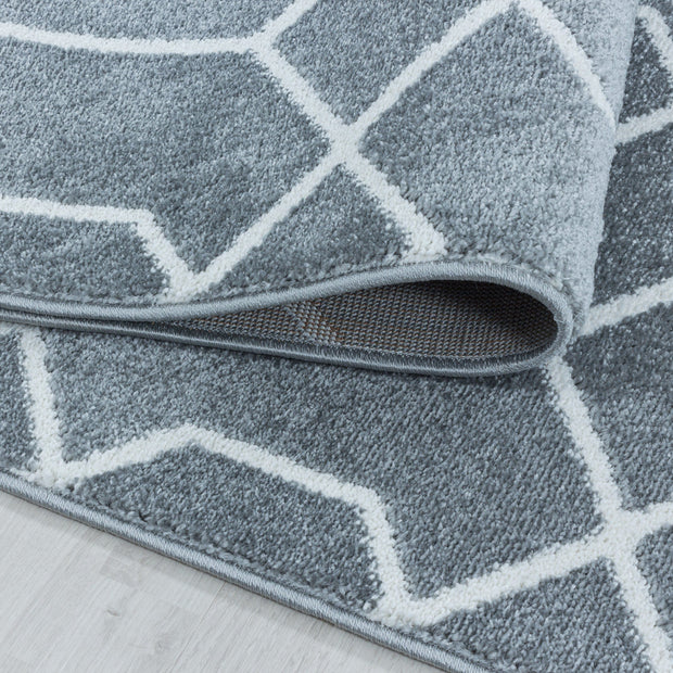 Passatoia Efor 3713 Geometric Grigio (2)