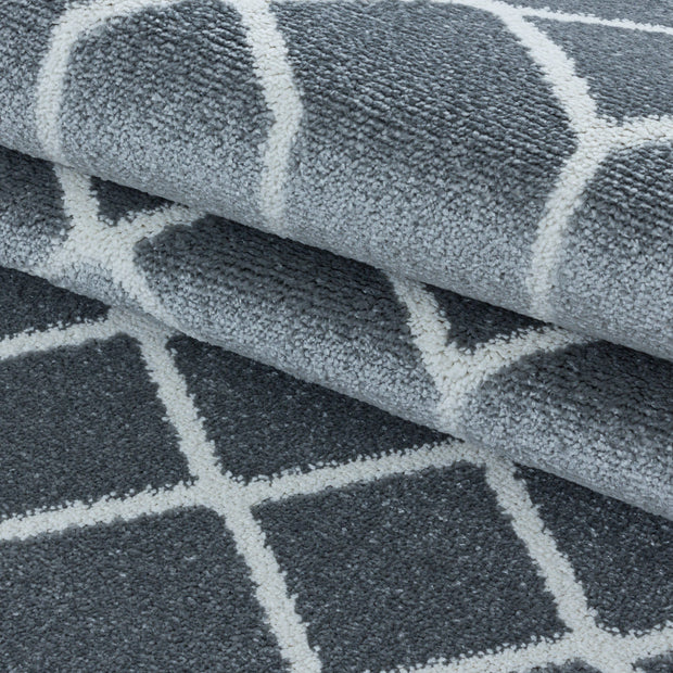 Passatoia Efor 3713 Geometric Grigio (3)