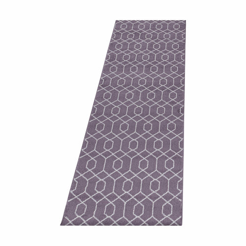 Passatoia Efor 3713 Geometric Violetto & AYYTPCH-EFOR3713VIOLET-TRAVERSA