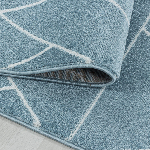 Passatoia Efor 3715 Geometric Blu (2)