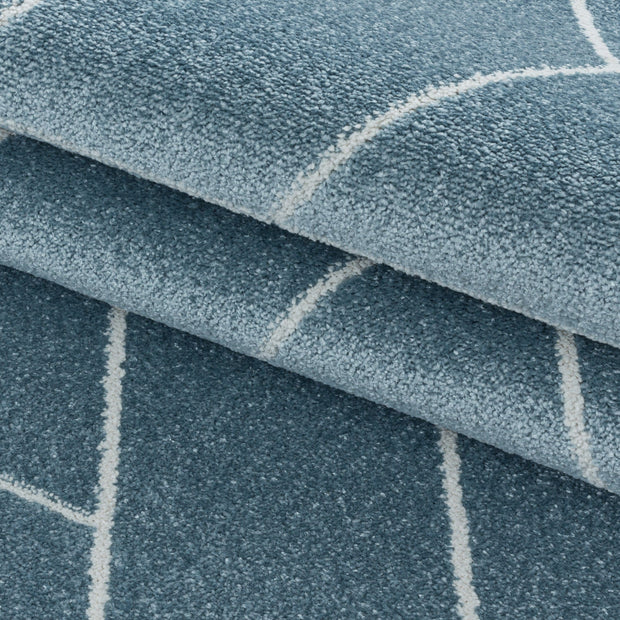 Passatoia Efor 3715 Geometric Blu (3)